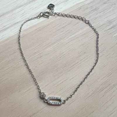 Sterling Silver Cubic Zirconia Gem